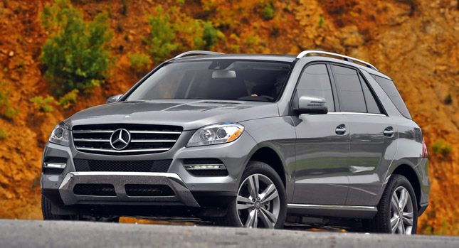  Mercedes Recalling 2012-2013MY ML-Class' Floor Mats Because They May Trap the Gas Pedal