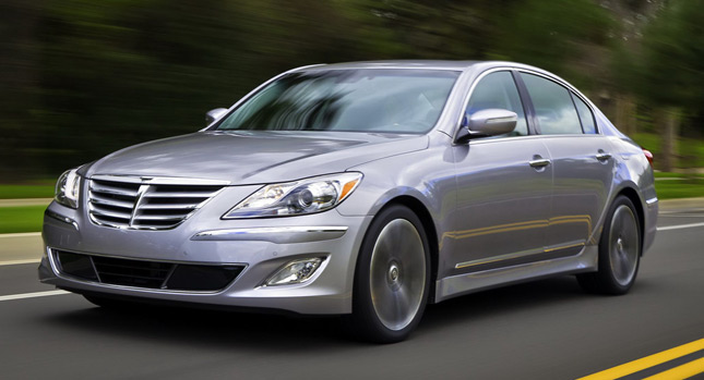  2013 Hyundai Genesis Sedan Drops 4.6L and 5.0L V8, Keeps V6 and R-Spec Models