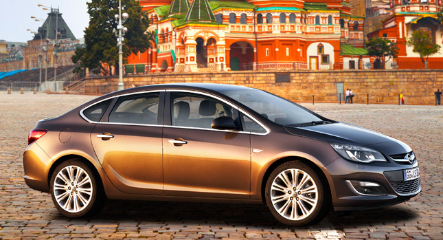  Opel to Celebrate World Premieres of New Astra Sedan and Facelift Astra Range at Moscow Show