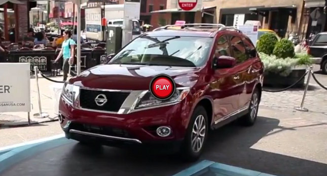  Nissan Shows Off 2013 Pathfinder to New Yorkers, Prices Start at $28,270