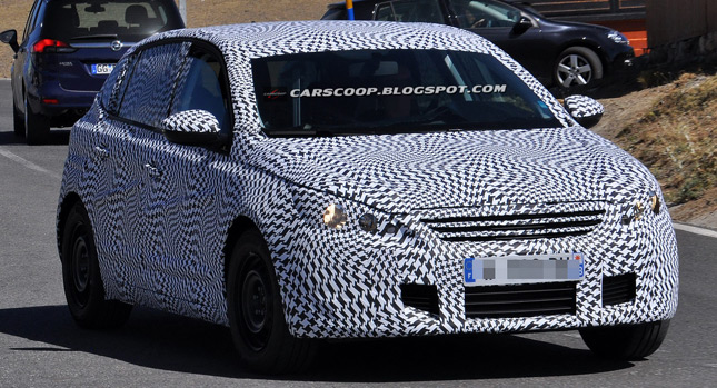  Spy Shots: Peugeot's 308 Replacement Snagged in Production Form