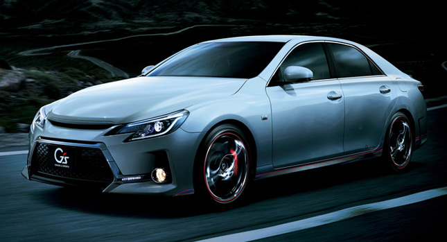  Toyota Unveils Facelifted 2013 Mark X Sports Sedan for the Japanese Market