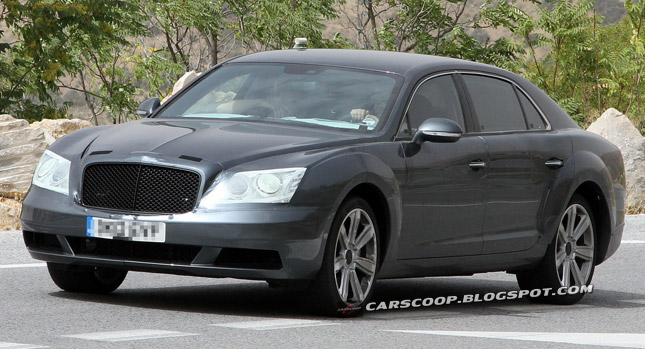  Scoop: 2014 Bentley Continental Flying Spur with New Entry Level V8 Bi-Turbo Engine