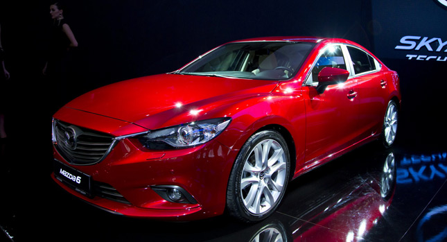  2014 Mazda6 Sedan: Live Photos from Moscow and New Videos