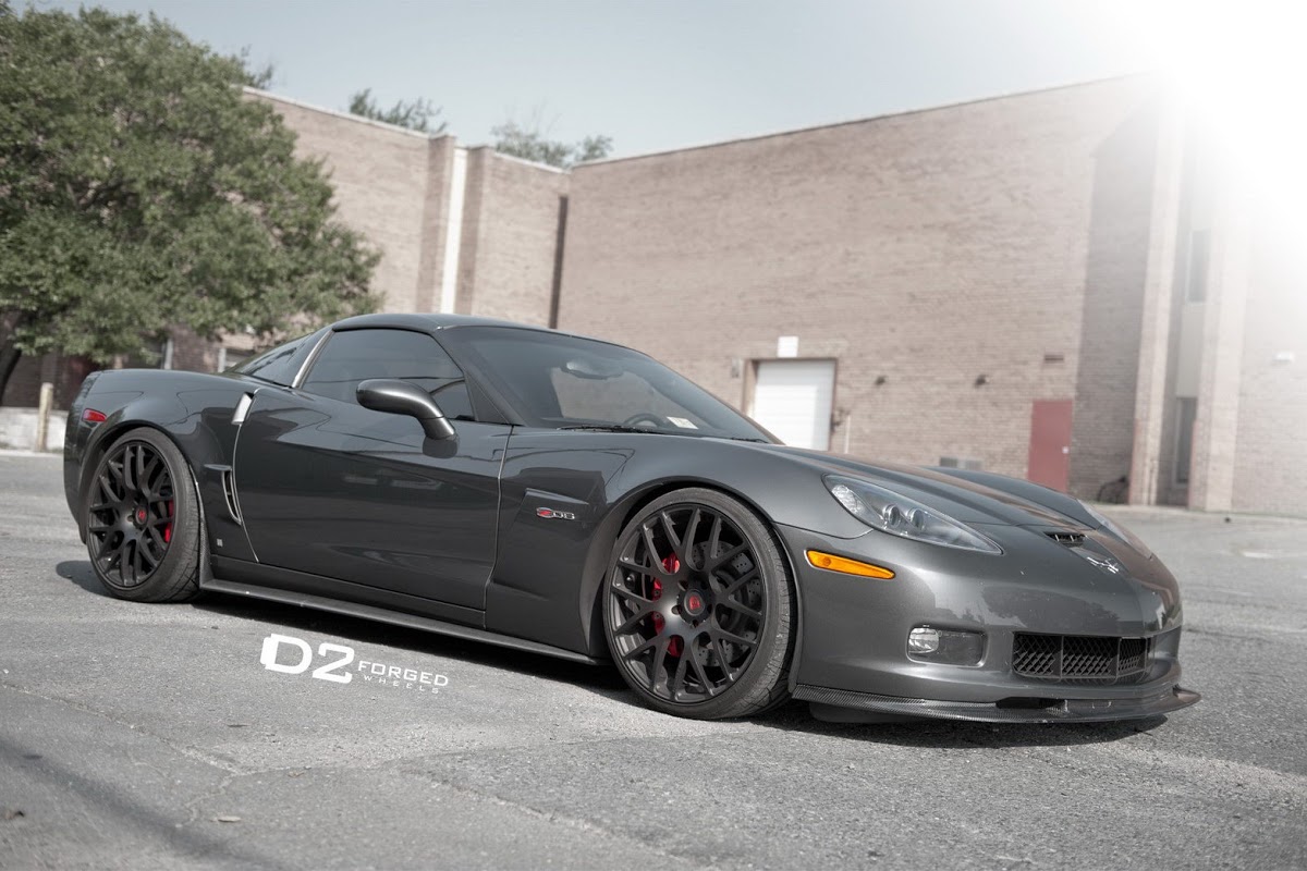 Corvette C6 Z06 Dances To The Tune Of D2forged Wheels Carscoops