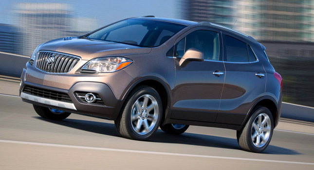  2013 Buick Encore Small Crossover FWD EPA-Rated at 28MPG Combined