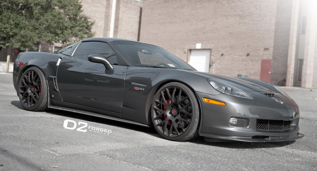  Corvette C6 Z06 Dances to the Tune of D2FORGED Wheels