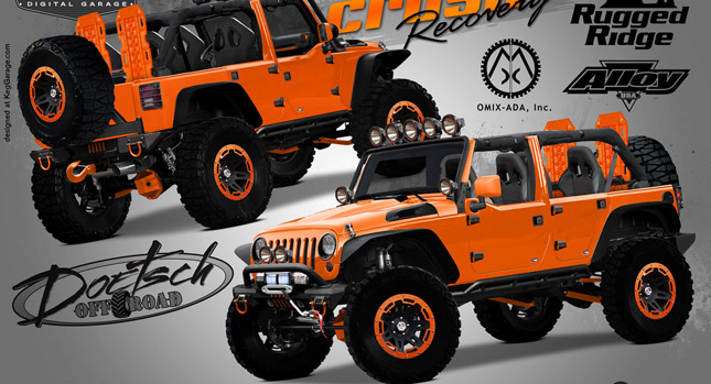  Color Me Orange: Dave Doetsch's Jeep Wrangler Unlimited "Crush Recovery"