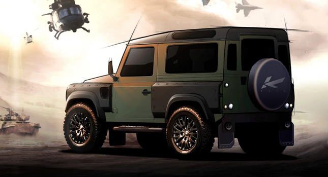  Kahn Design to Give the Land Rover Defender a Military Feel or Something Like That…