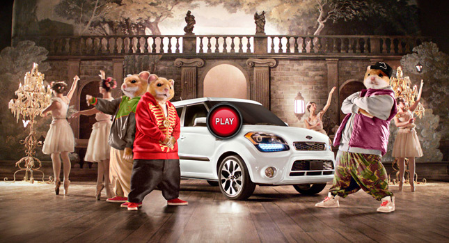  Kia Soul Hamsters Bring Down the Opera House in Brand-New Commercial