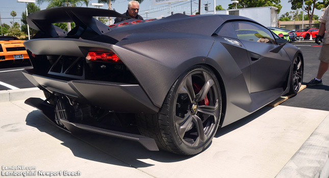  Lamborghini of Newport Beach Brings Sesto Elemento for Grand Opening [w/Video]