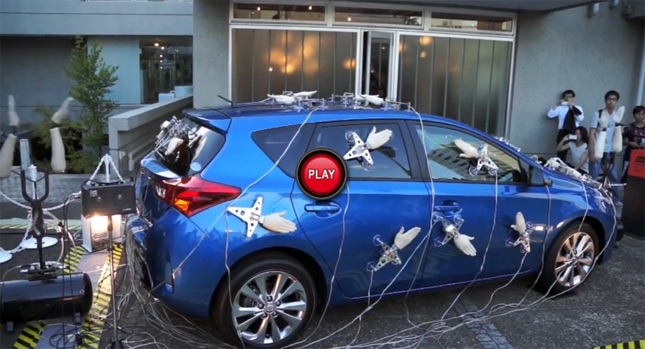  Toyota gets Nonsensical with 2013 Auris Hatchback "Spanking Orchestra"