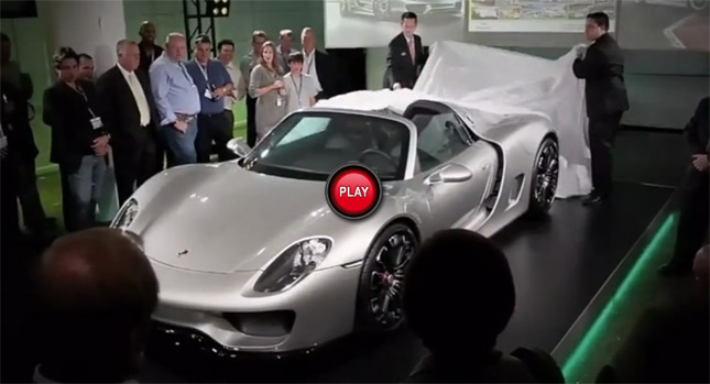  Did Porsche Pull the Sheets Off the Production Version of the 918 Spyder to a Select Few?