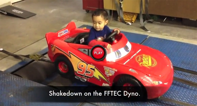  Cool Dad Mods Five-Year Old's Sons Lightning McQueen Powerwheel