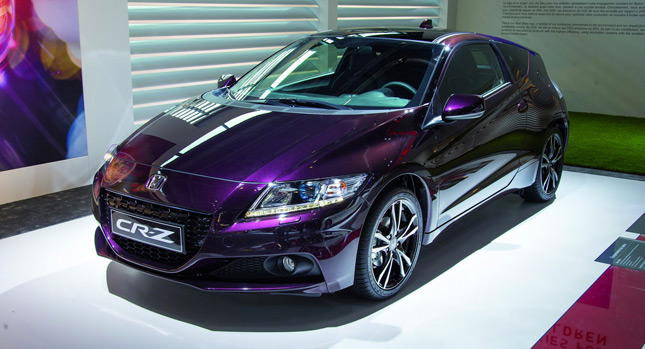  2013 Honda CR-Z Comes to Paris with Better Performance Numbers and New Lithium-ion Battery