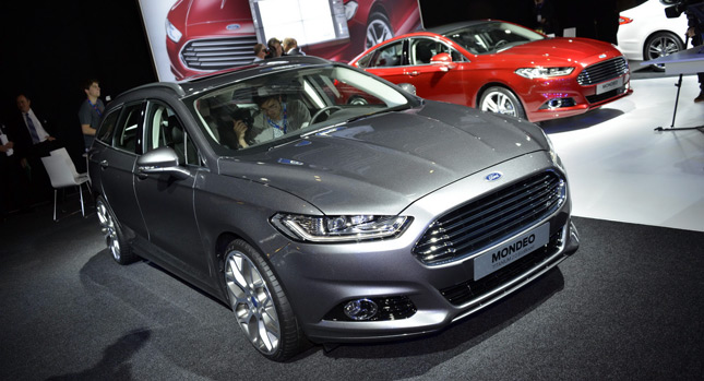  Ford Fusion Presents Itself as the New Mondeo in Paris, Available in Sedan, Liftback and Wagon Trims