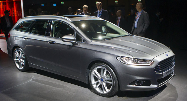  First Official Photos of All-New 2013 Ford Mondeo Wagon and Five-Door Liftback Variants