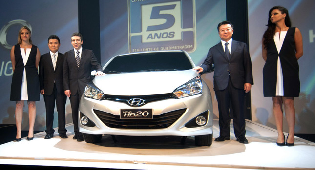  Hyundai Targets Brazilian Market with New 2013 HB20 Supermini, Confirms Sedan and CUV