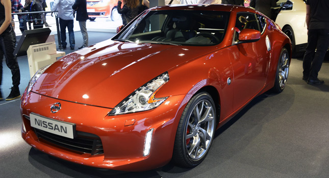  Nissan Brings Revised 370Z Coupe and Roadster to Paris Motor Show