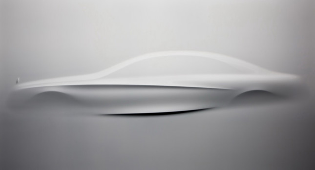  Mercedes-Benz Outlines 2014 S-Class Sedan's Shape with Relief-Like Sculpture
