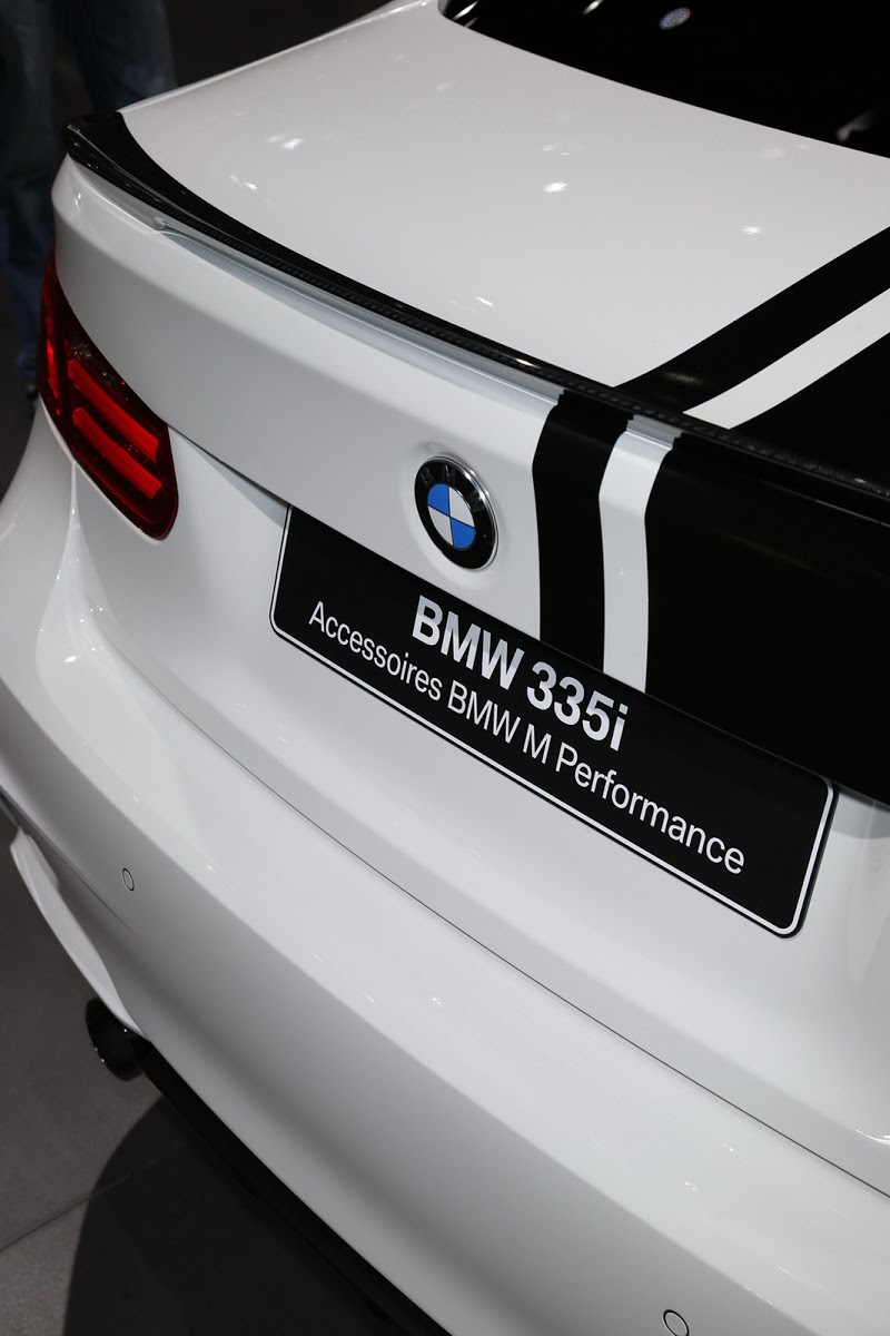 Paris Motor Show: BMW 335i Sedan with M Performance Accessories