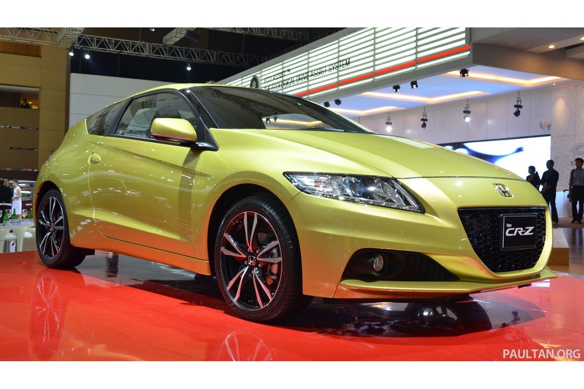 Refreshed 2013 Honda CR-Z with Some Extra Ponies Makes Surprise Debut at  the Indonesia Motor Show