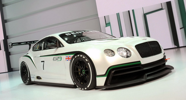  Bentley Marks Return to Racing with New Continental GT3 Concept [w/Video]