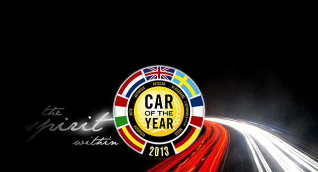  The 34 Nominees for the 2013 European Car of the Year Award – Which One do You Think will Win?