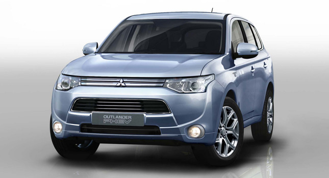  New 2014 Mitsubishi Outlander Plug-in Hybrid, First Details, Goes on Sale Worldwide Next Year
