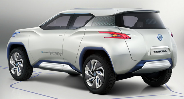  Nissan TeRRA Concept is an All-Electric ‘Urban’ SUV [w/Video]