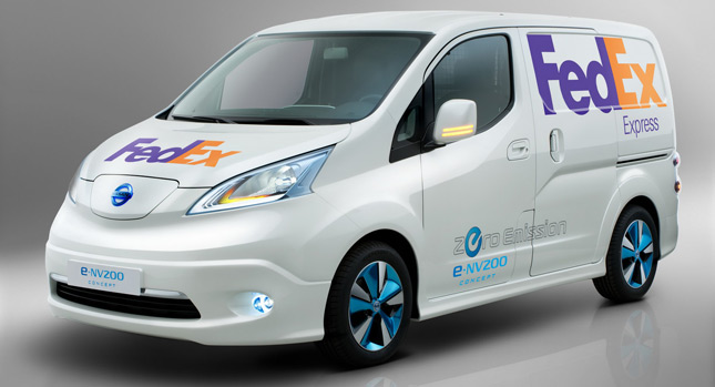  Nissan Shows Off e-NV200 Study at IAA in Hanover, Expands Cooperative Testing with FedEx