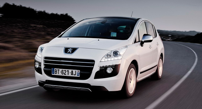  Peugeot Lowers 3008 Hybrid4 Diesel-Electric Hybrid Crossover CO2 Emissions to 91 g/km