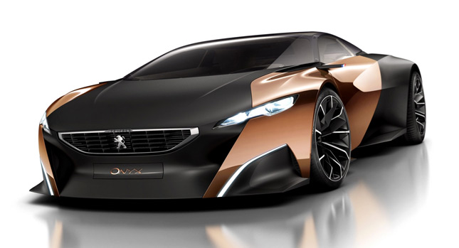  This is Peugeot's New Onyx Supercar Concept and it's Heading to the Paris Motor Show