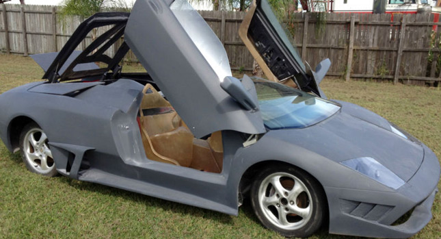  Yes, Someone Tried to Turn a Porsche Boxster in Lamborghini Murcielago LP640 Roadster