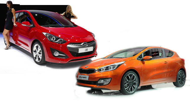  Parisian Poll: Which is the Better Looker, the Hyundai i30 3D or the Kia Pro_Cee'd?