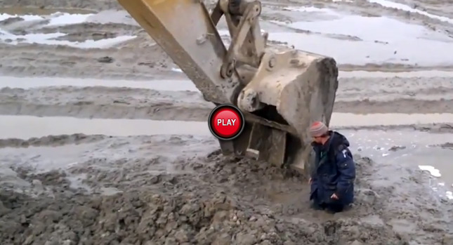  That's not What Excavators are for, But it Will Do…
