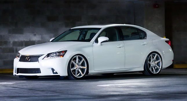 13 Lexus Gs 350 Light Tuning Project By Vossen W Video Carscoops