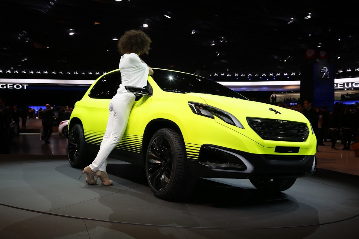 Peugeot 2008 Soft-Roader Concept Hits at Next Year's Production Model