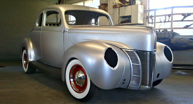  Ford Now Offering Reproduction of its 1940 Coupe's Steel Body Shell