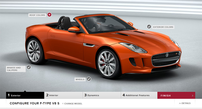  Jaguar F-Type Priced from $69,000* in the U.S., New Configurator Plus Fresh Photos from Paris
