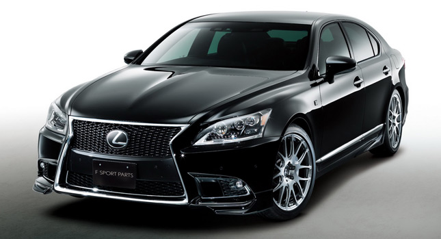  TRD Launches New Styling Parts for Latest Lexus LS F Sport in Japan