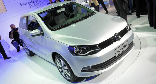  VW Holds World Premiere of Gol Three-Door Hatchback at Sao Paulo Auto Show