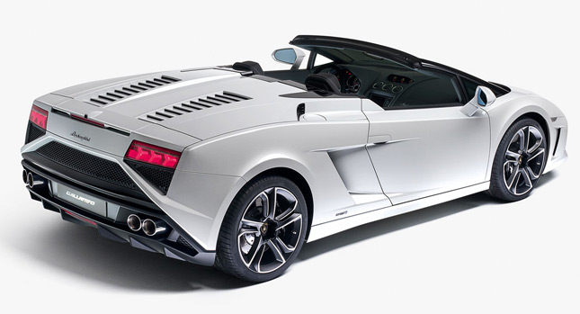  Lamborghini Unveils Refreshed 2013 Gallardo Spyder Range