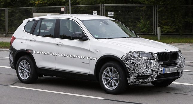 Spy Shots: 2014 BMW X3 Crossover to Receive a Subtle Mid-Life Makeover