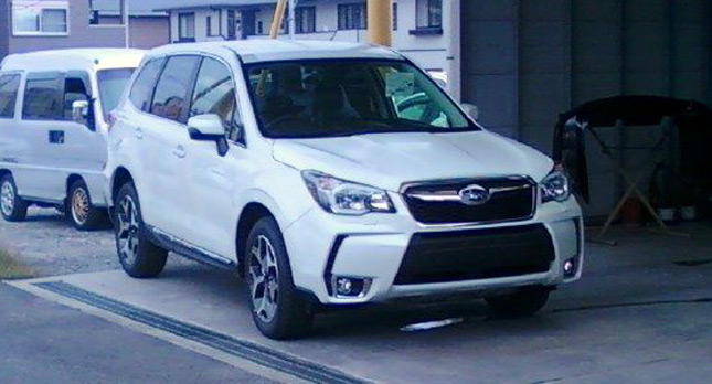  Spied: 2014 Subaru Forester XT with 2.0L Turbo Shows its Face in Japan