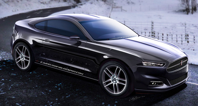  CarScoop Exclusive: The All-New 2015 Ford Mustang Precisely Imagined