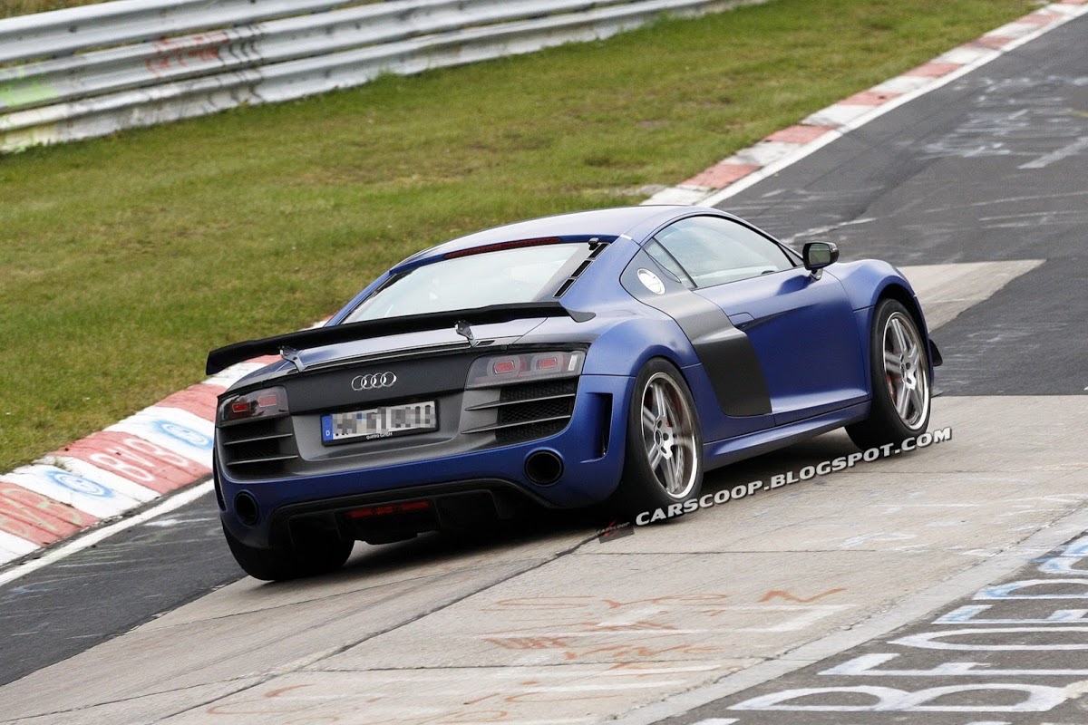 Scoop: What's Audi Doing with This Modified R8 GT on the Nürburgring ...