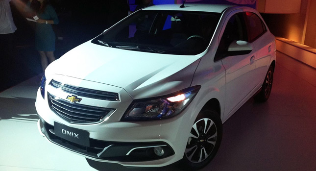 New Chevrolet Onix is GM's Answer to the VW Gol and Hyundai HB20 in Brazil