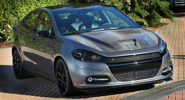  Mopar Shows the Darker Side of the 2013 Dodge Dart with SEMA Study