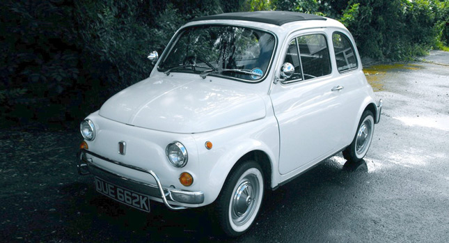  1971 Fiat 500 L Formerly Owned by British PM David Cameron to be Auctioned Off